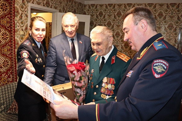 Ивановец Геннадий Владимирович Зубков отмечает столетний юбилей